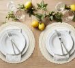 Round Placemats Set of 6 Boho Braided Bordered Placemats 15 inch for Dining Tables Wedding Holiday Party (Ivory Bordered, 6)