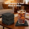 50pcs Slate Drink Coasters