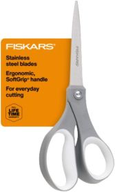 All Purpose Scissors, High Performance Cutting, Stainless Steel Blades, Ergonomic and Comfort Handles, Perfect for Arts and Crafts and the Office