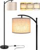 loor Lamp for Living Room with 3 Color Temperatures LED Bulb