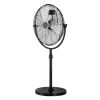 Industrial Pedestal Fan, 20 Inch Standing Fan with 46.9 to 59.6 Inches Adjustable Height, Floor Fans with 3 Adjustable Speeds