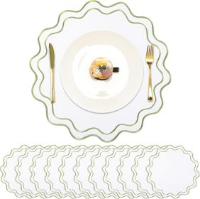 Set of 12 Cotton Linen Placemats