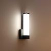 Black Wall Sconce for House Decor LED Wall Lights for Bedroom Bedside Wall Lamp Modern Indoor LED Hallway Sconces Wall Lighting 12" Inch Height 12W 40