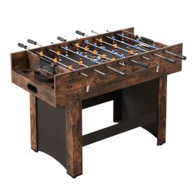 3-in-1 Combo Game Table Set, 54" Air Hockey Table, Multi Combination Table with Air Hockey, Ping Pong, Foosball, Pushers & Pucks