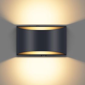 Battery Operated Wall Sconce with Remote Control,No Hardwired Aluminum Black Modern LED Wall Sconce Indoor,50W Equivalent Battery Wall Light