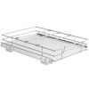 12.5"Wx16.5"Dx3.5"H Pull Out Cabinet Organizer, Heavy Duty Slide Out Pantry Shelves, Steel Roll Out Drawers
