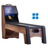 9' Roll and Score Classic Arcade Game Table, Indoor Skeeball Machine Game Set with LED Electronic Scorer, Sound