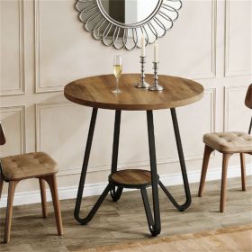80 Cm round Conference Table Compact Meeting Table for 4 People Office Furniture Design