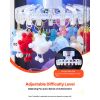 Claw Crane Machine, Medium-Sized Arcade Game Machine with Light & Sound, Adjustable Difficulty, Precise Toy Candy Grabber Prize Dispenser Vending Toy