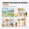 2PCS 31.5inch High Wedding Flower Stand, With Acrylic Laminate,Acrylic Vase Column Geometric Centerpiece Stands