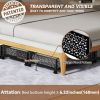 Under Bed Storage Containers with Wheels, Under Bed Shoe Storage Organizer Drawer