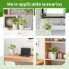 6 Pack Fake Plants for Room Decor Artificial Potted Plants for Home Office Living Kitchen Classroom Table Shelf Desk Farmhouse Bathroom Indoor Decor