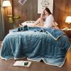 Lake Blue Throw Blanket – Warm Decorative Blanket for Living Room, Bedroom, Couch, or Nap Use
