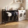 Laundry Sorter Cart with Wheels, Large Capacity Rolling Laundry Hamper with Removable Bags, Heavy Duty Clothes Organizer for Laundry Room, Bathroom