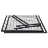2' x 5.6' Grid Wall Panels Tower, 2 Packs Wire Gridwall Display Racks with T-Base Floorstanding, Double Side Gridwall Panels for Art Craft Shows