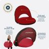 Alpcour Reclining Stadium Seat - Waterproof, 6-Position Comfort for Outdoor Use