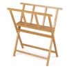Bamboo Art Print Rack for Canvas Storage and Display