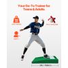 Pitching Mound, Portable Baseball Pitcher's Mound, 31 in Indoor Outdoor Pitching Practice and Training Equipment