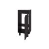 FM FURNITURE Quartzsite Bathroom Vanity with Integrated Sink, Wengue