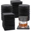 50pcs Slate Drink Coasters