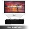 Big 110" Diagonal 16:9 HD Projector Screen Home Theater Outdoor Use