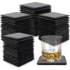 50pcs Slate Drink Coasters