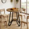 80 Cm round Conference Table Compact Meeting Table for 4 People Office Furniture Design
