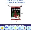 Seasonal Garden Flags Set of 12 Double Sided 12 x 18 Inch, Small Yard Flags for Outside, Christmas Halloween Easter Valentine's Day Outdoor Decor
