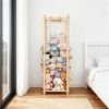 Large-capacity Doll Storage Rack, Wooden Storage Rack, Easy To Install, Space-saving, Simple And Beautiful, Suitable For Game Rooms