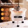 Pottery Wheel, 11 inch Pottery Forming Machine, 450W Electric Wheel for Pottery with Foot Pedal and LCD Touch Screen