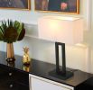 White Indoor Table Lamp Bedside Nightstand Desk Lamp