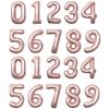 Ew16 Inch Small Number Balloon 0-9 Wedding Wedding Room Baby Birthday Party Decoration Aluminum Foil Golden Balloon