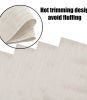 4 Pcs Bge Placemats Wipeable Washable Woven Placemats Double-sided Vinyl Kitchen Table Place Mats