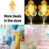 Gold Confetti Latex Party Balloons - 60 Pack 12 inch Helium Gold Confetti Balloons with Golden Paper Confetti Dots for Wedding Graduation Bridal Showe