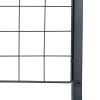 2' x 5.6' Grid Wall Panels Tower, 2 Packs Wire Gridwall Display Racks with T-Base Floorstanding, Double Side Gridwall Panels for Art Craft Shows