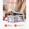 Vegetable Chopper Mandoline Slicer, All-in-1 Food Veggie Cutter with 8 Stainless Steel Blades, Cheese Grater Onion Potato Salad Dicer with Container