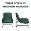 Sling Accent Chair, Comfy Chair with Removable Cushion, Vanity Chair, with Storage Bag for Living Room, Room Chair for Living Room, Bedroom, Office