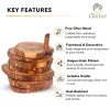 Choixe Hand-Carved Olive Wood Coaster Set with Holder, 7-Piece Heat-Resistant Rustic Drink Coasters for Wooden Table Protection