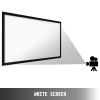 Big 110" Diagonal 16:9 HD Projector Screen Home Theater Outdoor Use