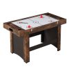 3-in-1 Combo Game Table Set, 54" Air Hockey Table, Multi Combination Table with Air Hockey, Ping Pong, Foosball, Pushers & Pucks