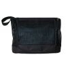 Portable Hanging Shower Caddy Organizer Bag 12x3x8 inch Black Quick Dry Mesh Shower Caddy Tote Bag Pouch with Metal Hook for Bathroom College Dorm Cam