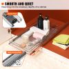 12.5"Wx16.5"Dx3.5"H Pull Out Cabinet Organizer, Heavy Duty Slide Out Pantry Shelves, Steel Roll Out Drawers