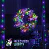 Halloween Lights Battery Operated, 2 Pack 100 LED 33ft Halloween Fairy Lights with Remote, 8 Modes Twinkle String Light for Fireplace Porch