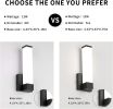 Black Wall Sconce for House Decor LED Wall Lights for Bedroom Bedside Wall Lamp Modern Indoor LED Hallway Sconces Wall Lighting 12" Inch Height 12W 40
