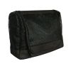 Portable Hanging Shower Caddy Organizer Bag 12x3x8 inch Black Quick Dry Mesh Shower Caddy Tote Bag Pouch with Metal Hook for Bathroom College Dorm Cam