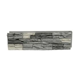 47 x 12 in. Stacked Stone Faux Stone Siding Panel 1 Pack (Color: Teal)