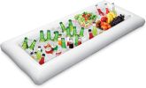 Inflatable Serving Bars Ice Buffet Salad Serving Trays Food Drink Holder Cooler Containers Indoor Outdoor BBQ Picnic Pool Party Supplies Luau Cooler w