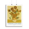 Sunflowers Titled Canvas Print or Poster