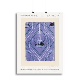 Samarkande 10 Canvas Print or Poster (Type: Poster Print, size: 24" x 16" / 60cm x 40cm approx)