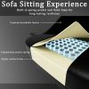 Gaming Chair with Pocket Spring Cushion and Footrest, Ergonomic Computer Chair for Adults, Breathable PU Leather Game Chair